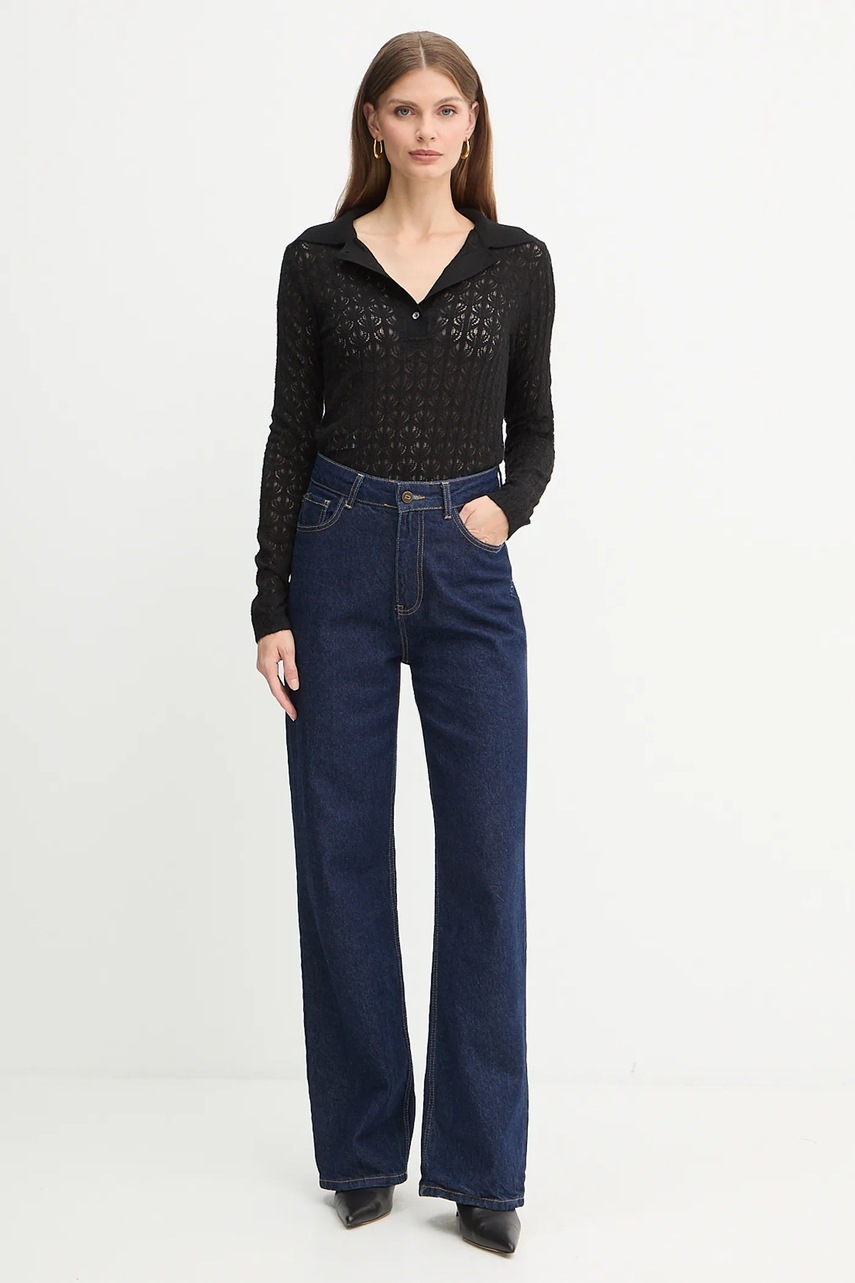 Боди Pinko цвет чёрный лёгкое 105977 A2YI