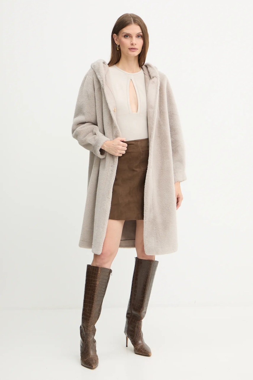 Боди Pinko цвет бежевый однотонное 106088 A308