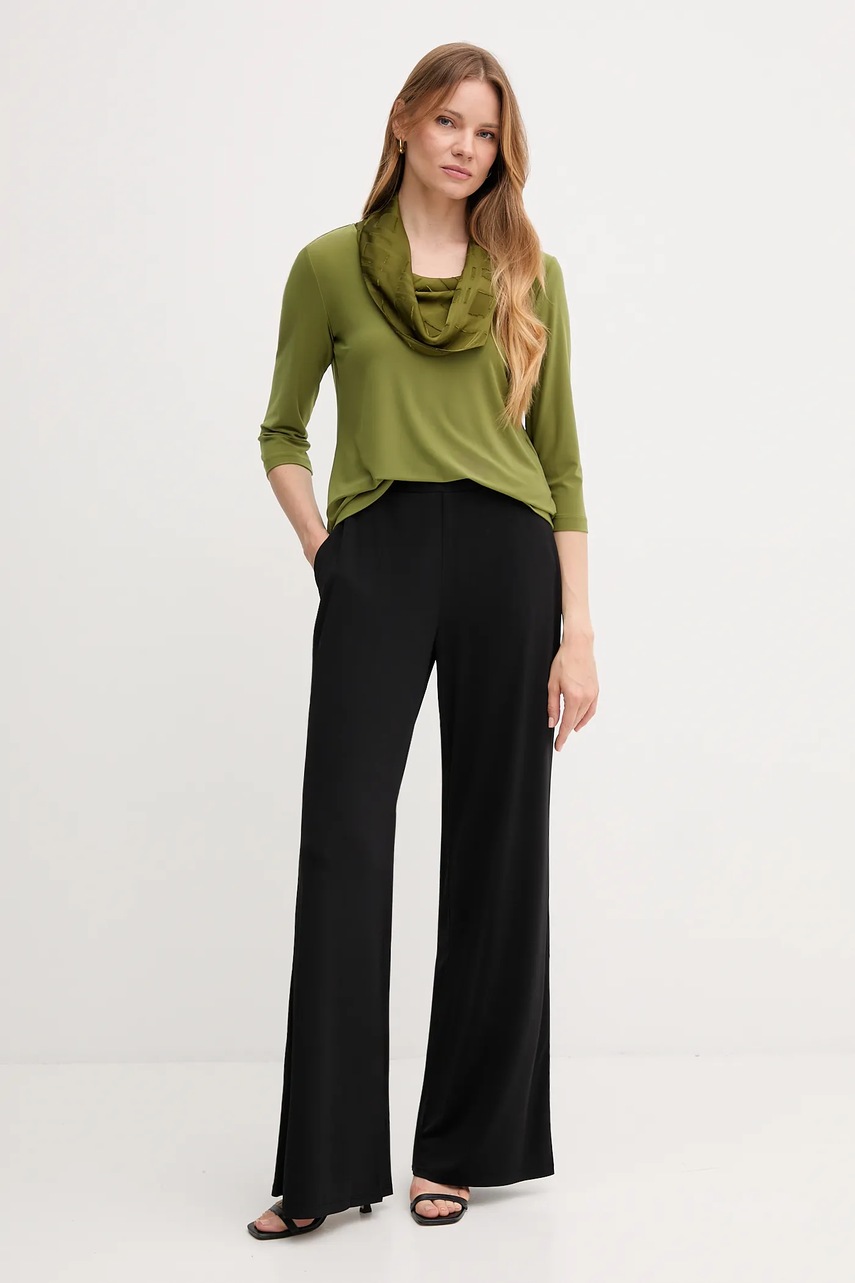 Блузка Joseph Ribkoff цвет зелёный однотонная 253211