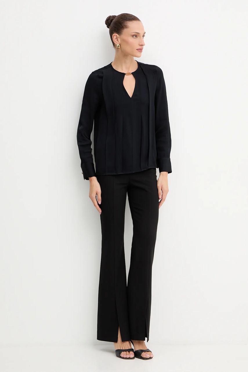 Блузка Marciano Guess ANITA цвет чёрный однотонная 5YGH14 7356A