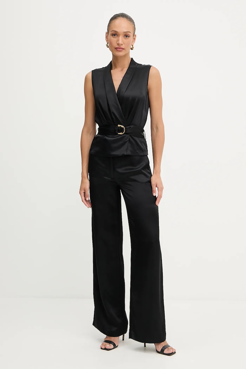 Блузка Marciano Guess IVA цвет чёрный однотонная 5YGH15 7350A Блузка Marciano Guess IVA цвет чёрный однотонная 5YGH15 7350A