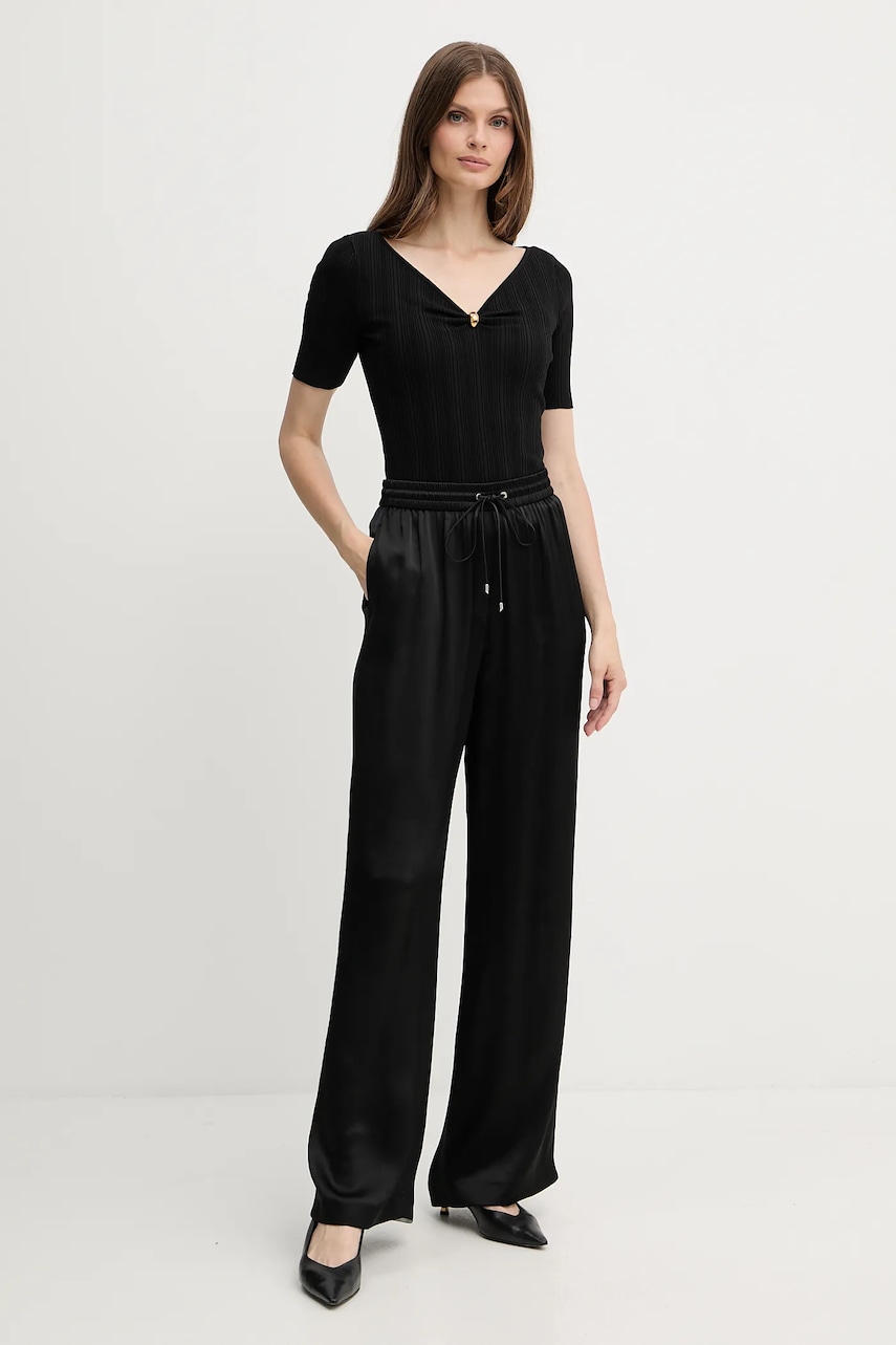 Блузка Marciano Guess KATHLEEN цвет чёрный однотонная 5YGR02 5875Z Блузка Marciano Guess KATHLEEN цвет чёрный однотонная 5YGR02 5875Z
