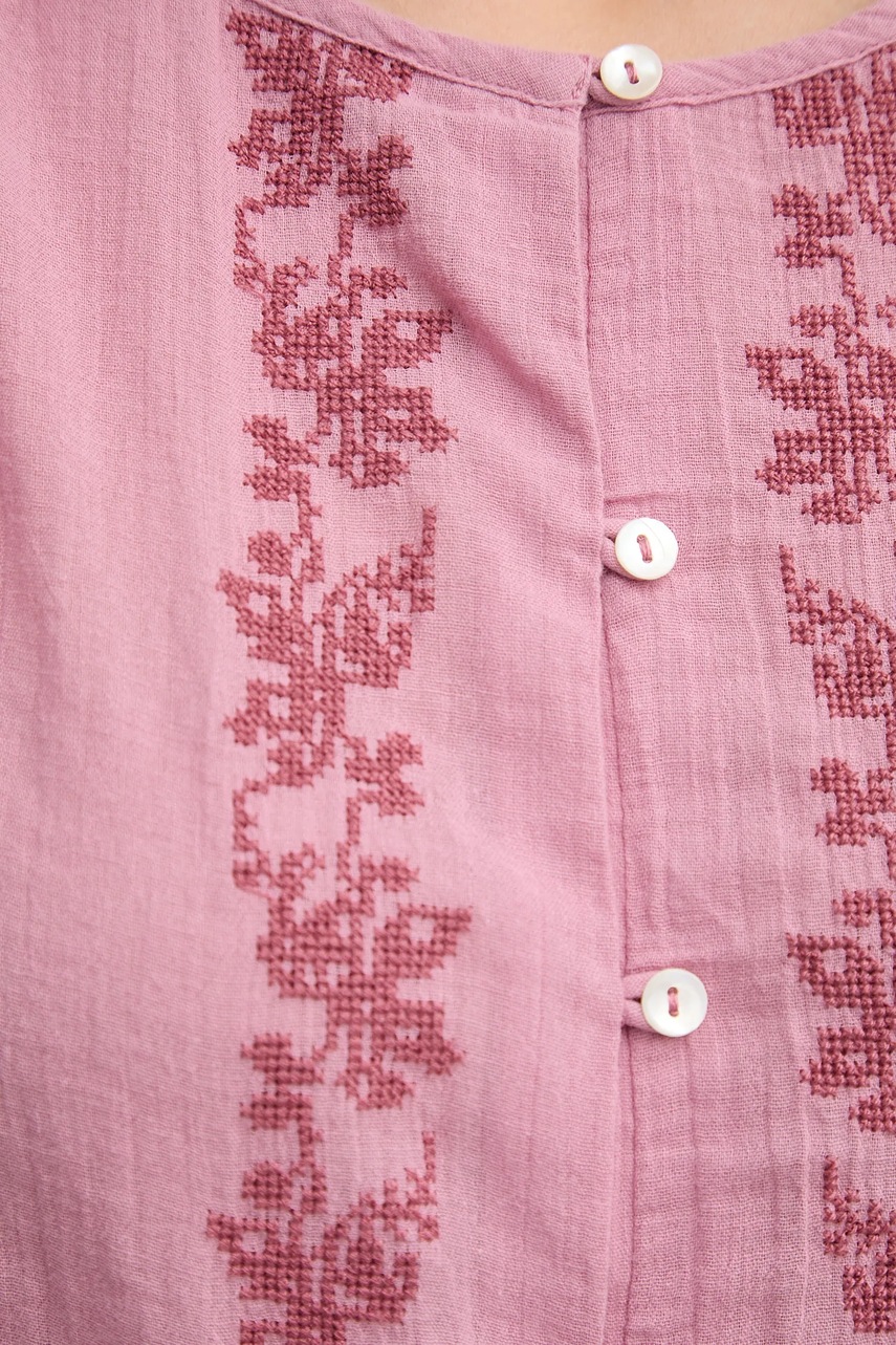 Βαμβακερό πουκάμισο Hoss Intropia φωτογραφία