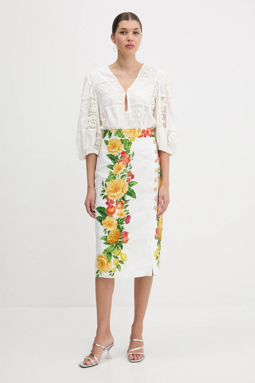 Боди Farm Rio цвет белый однотонное 335864