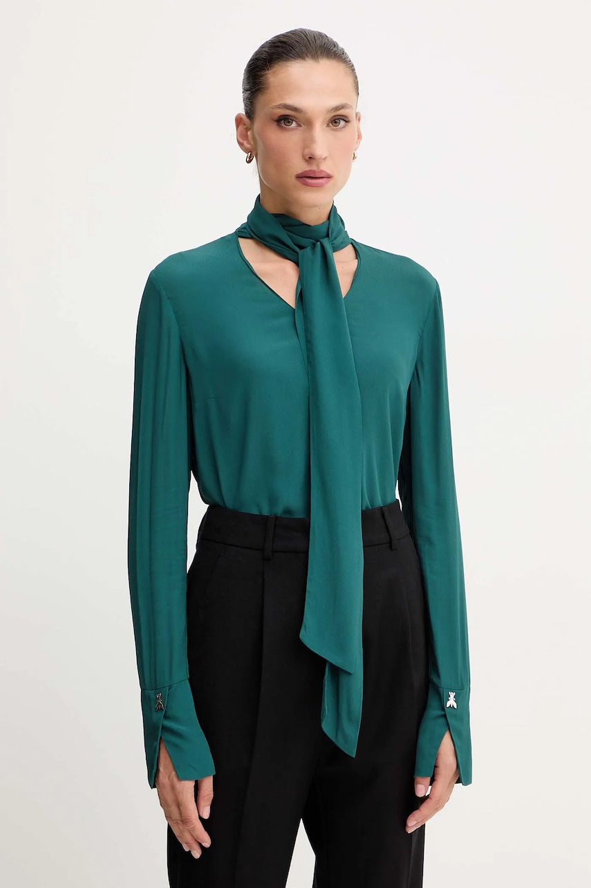 Πουκάμισα γυναικεία patrizia pepe σε τιρκουαζ