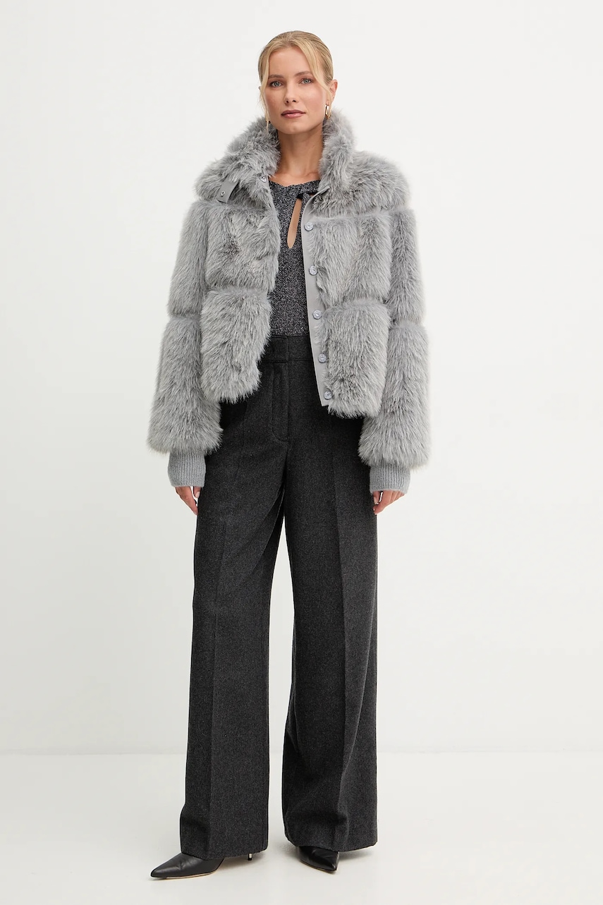 Боди Patrizia Pepe цвет серебрянный однотонное 2M4506 J340 Боди Patrizia Pepe цвет серебрянный однотонное 2M4506 J340