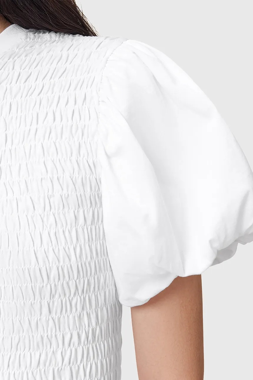 Блузка AllSaints DAEL цвет белый W013JD