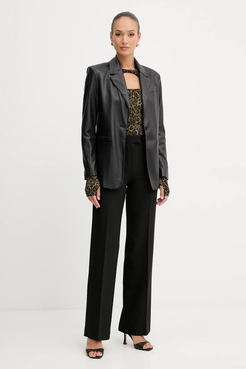 Блузка Just Cavalli цвет коричневый узор 79PAH618 JS496