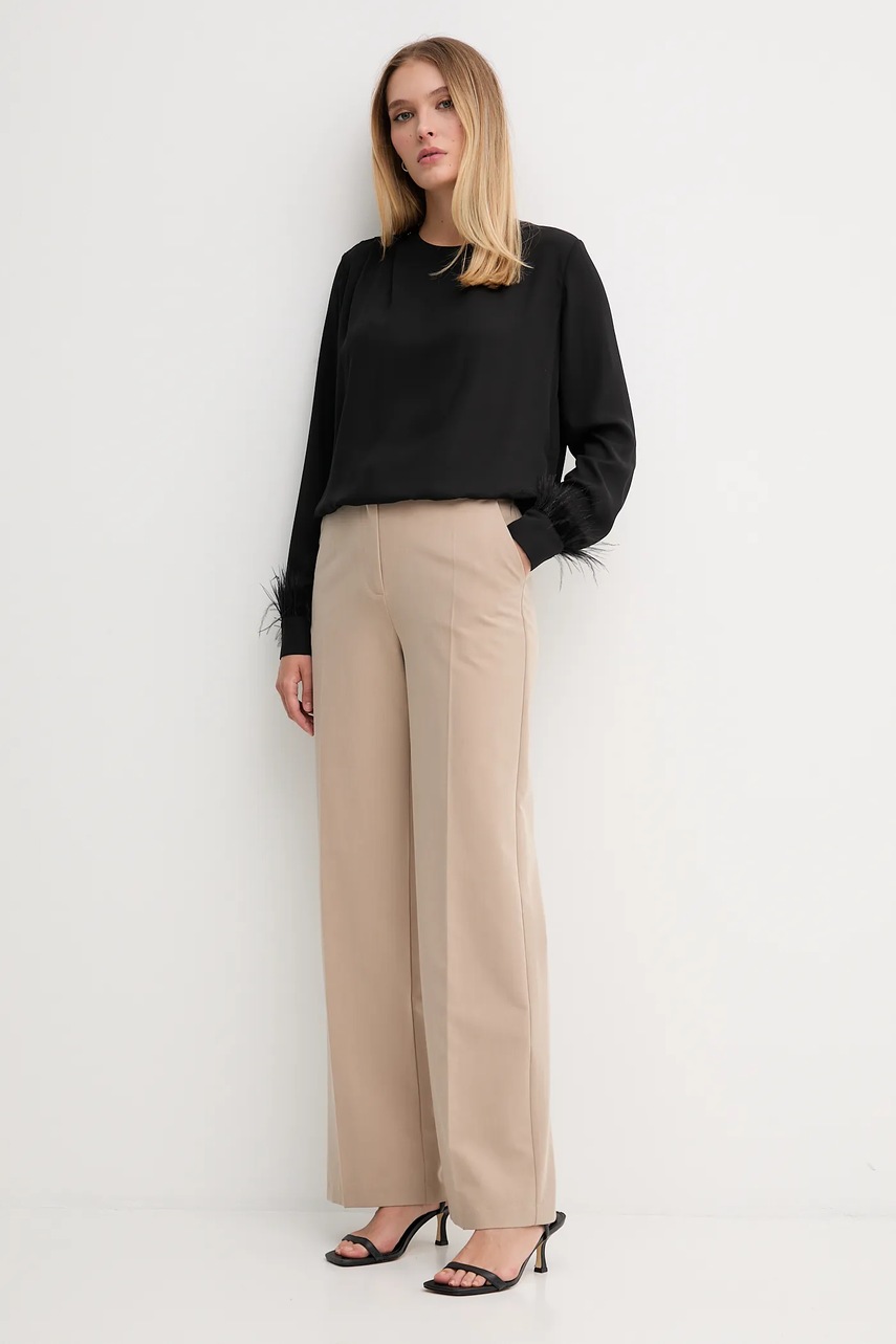 Блузка Gaudi цвет чёрный однотонная 521FD45032