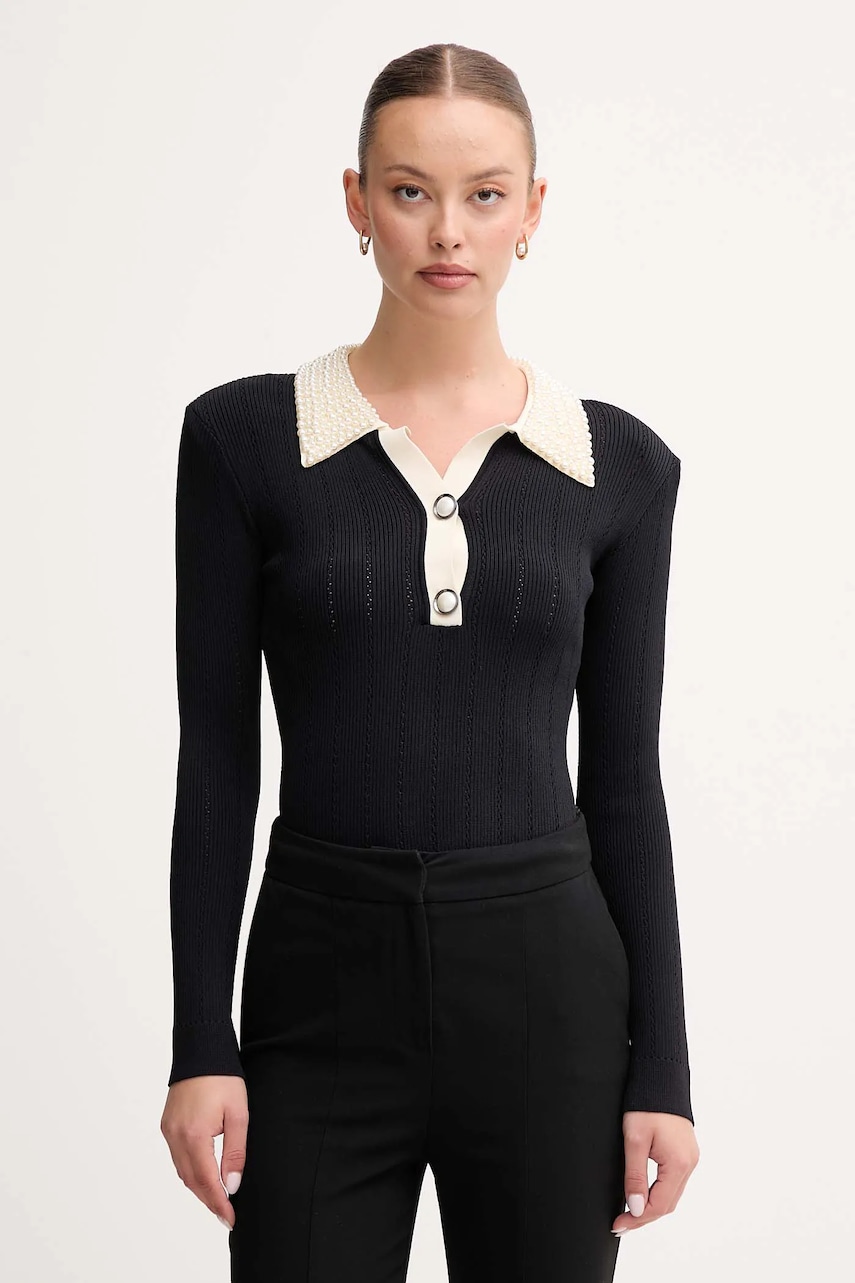 Gaudi pulover culoarea negru, 521FD53035