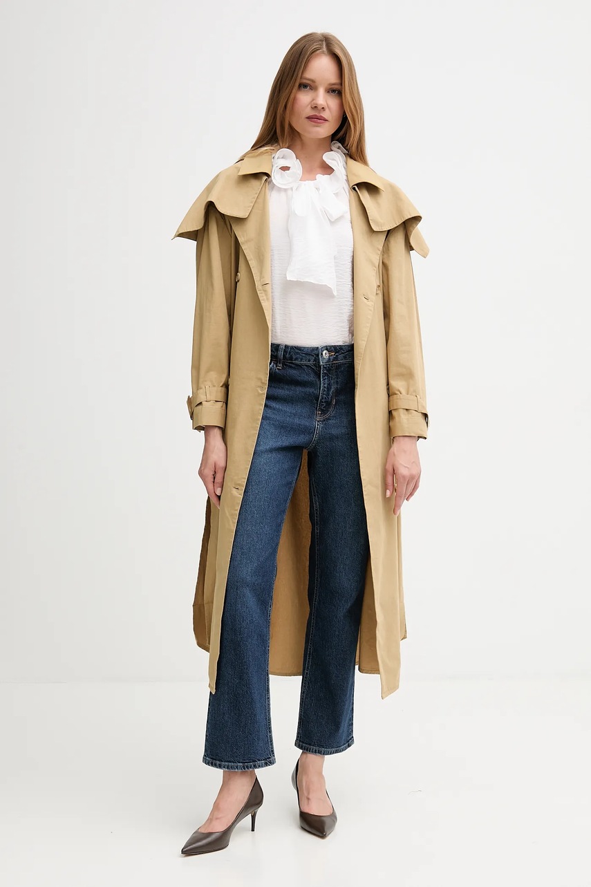 Блузка Pedro del Hierro цвет белый однотонная 6632948