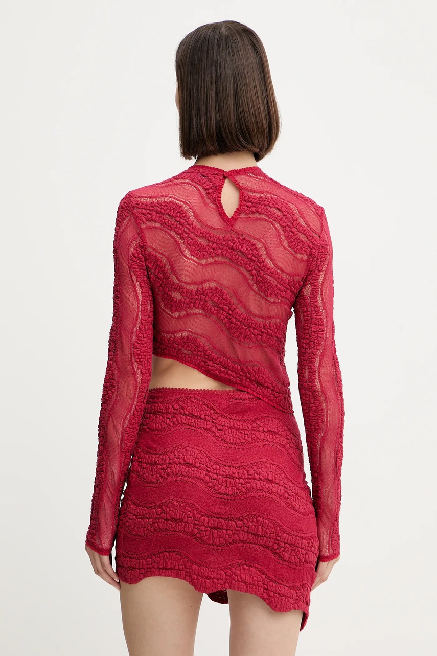 Μπλουζάκι Charo Ruiz Ibiza χρώμα: κόκκινο, 257103 φωτογραφία