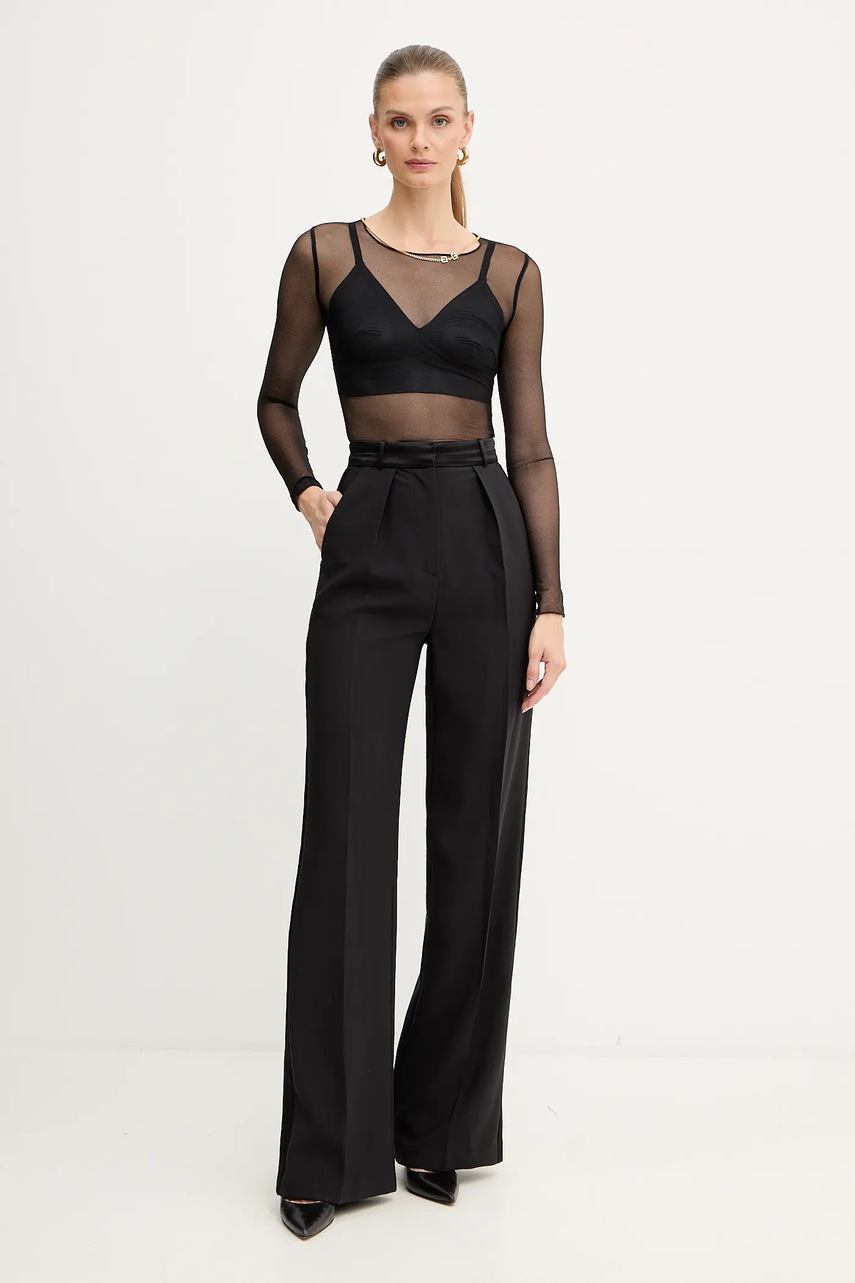 Боди Elisabetta Franchi цвет чёрный однотонное BO01457E2