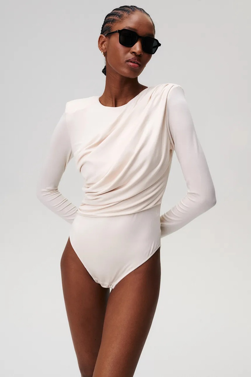 Undress Code body culoarea bej, uni, 1017