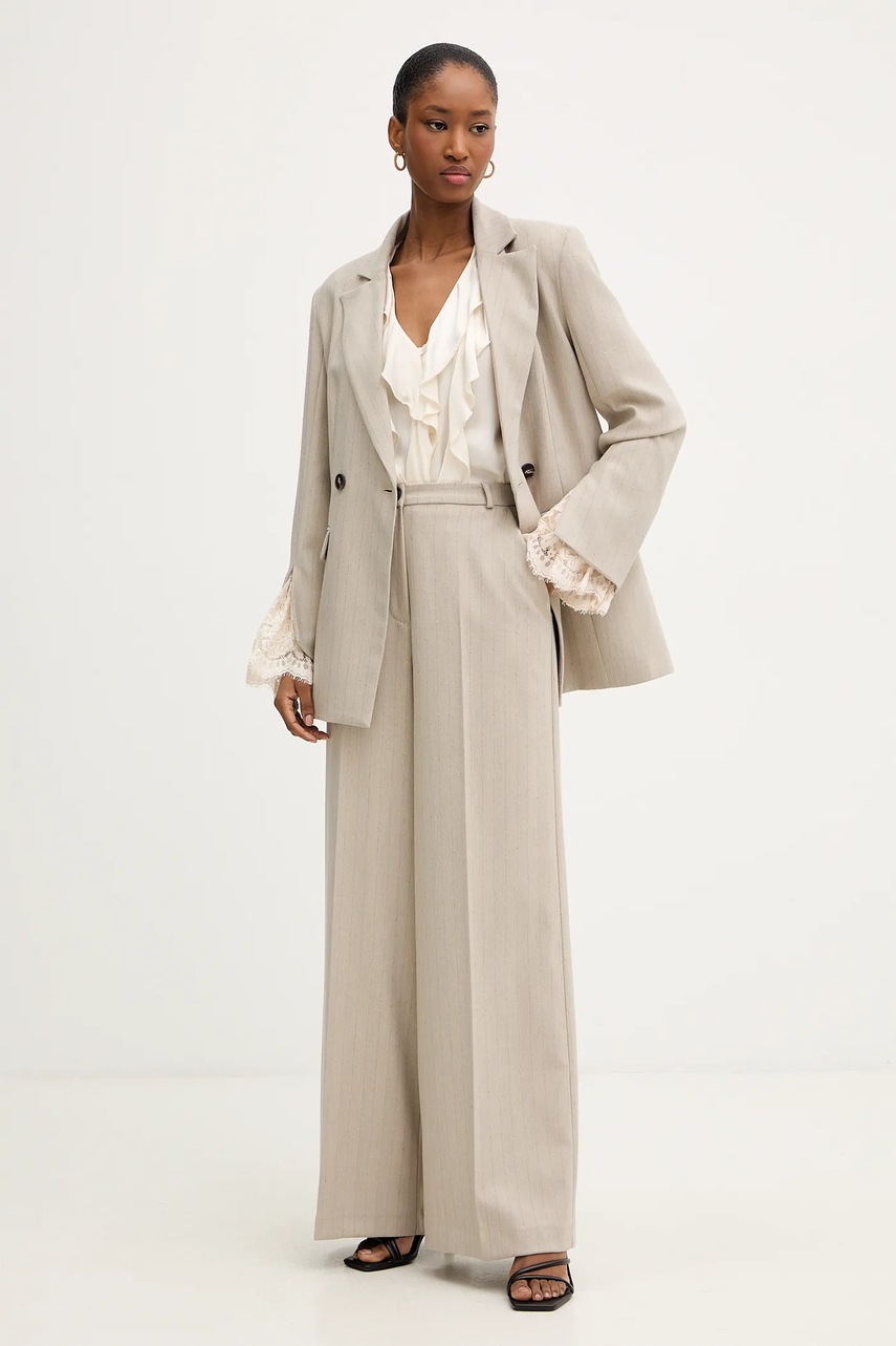 Πουκάμισο Haveone χρώμα: μπεζ, CWG-P014 φωτογραφία