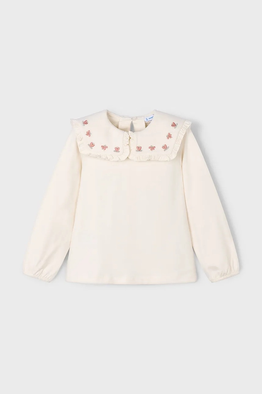 Блузка Mayoral цвет бежевый 4134 в Ивано-Франковске Блузка Mayoral цвет бежевый 4134 в Ивано-Франковске