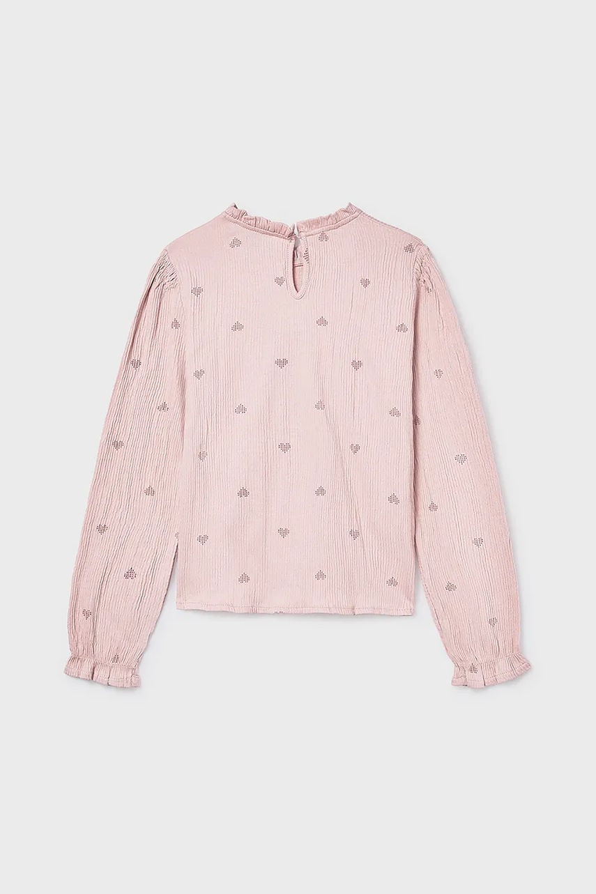 Блузка Mayoral цвет розовый 7026 в Днепре Блузка Mayoral цвет розовый 7026 в Днепре