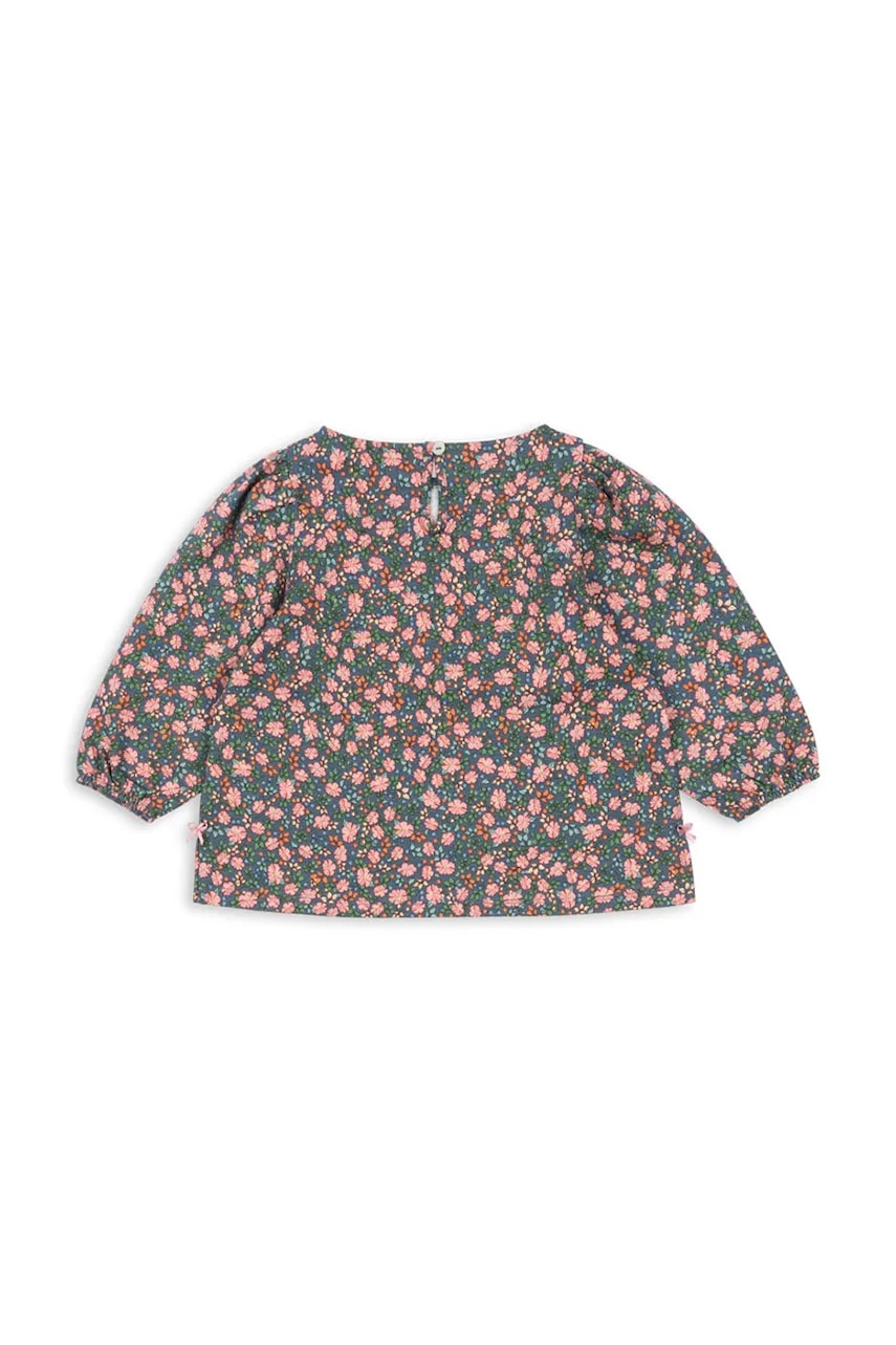 Детская хлопковая блузка Konges Sløjd DREY SLIT BLOUSE GOTS узор KS103786 Детская хлопковая блузка Konges Sløjd DREY SLIT BLOUSE GOTS узор KS103786