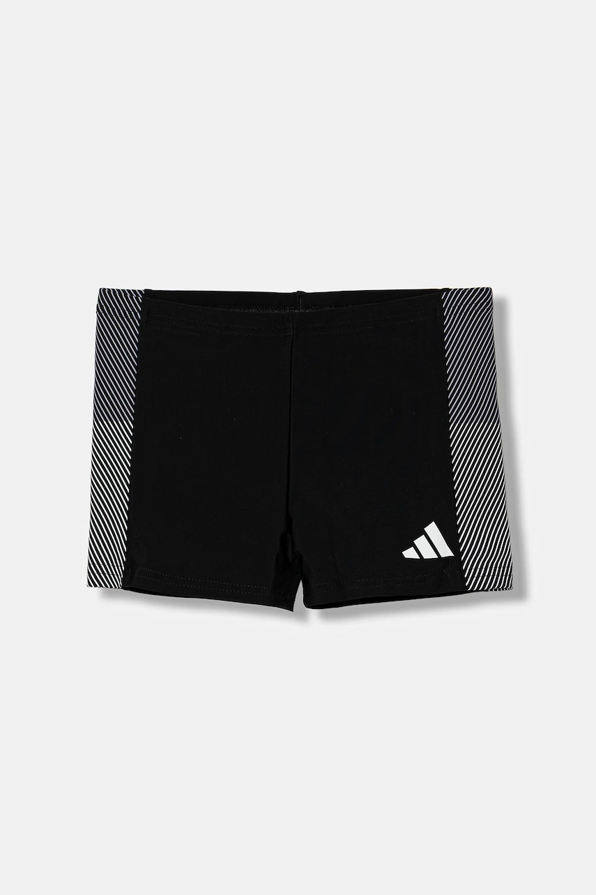 adidas Performance costum de baie copii culoarea negru, JM8283