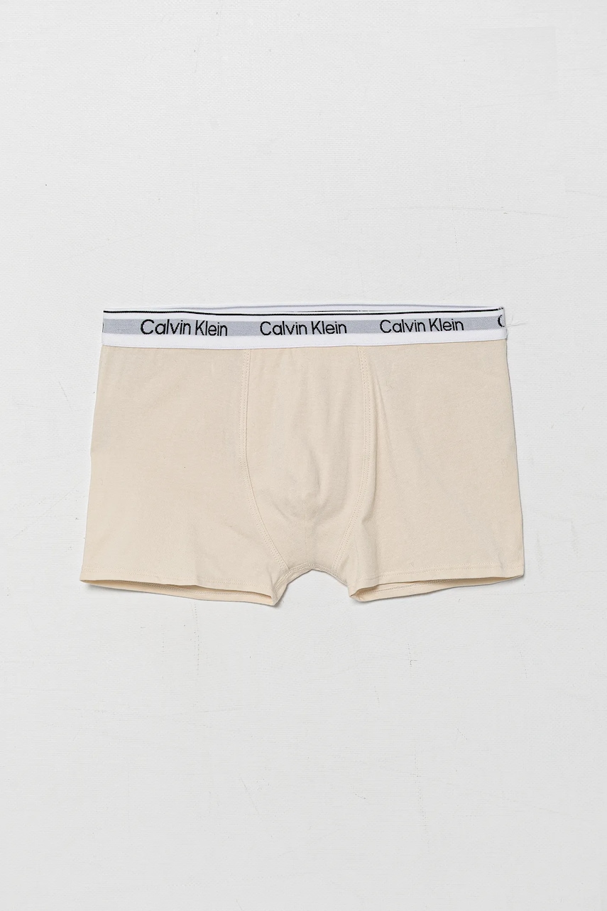 Детские боксеры Calvin Klein Underwear 2 шт цвет бежевый B70B700506 Детские боксеры Calvin Klein Underwear 2 шт цвет бежевый B70B700506