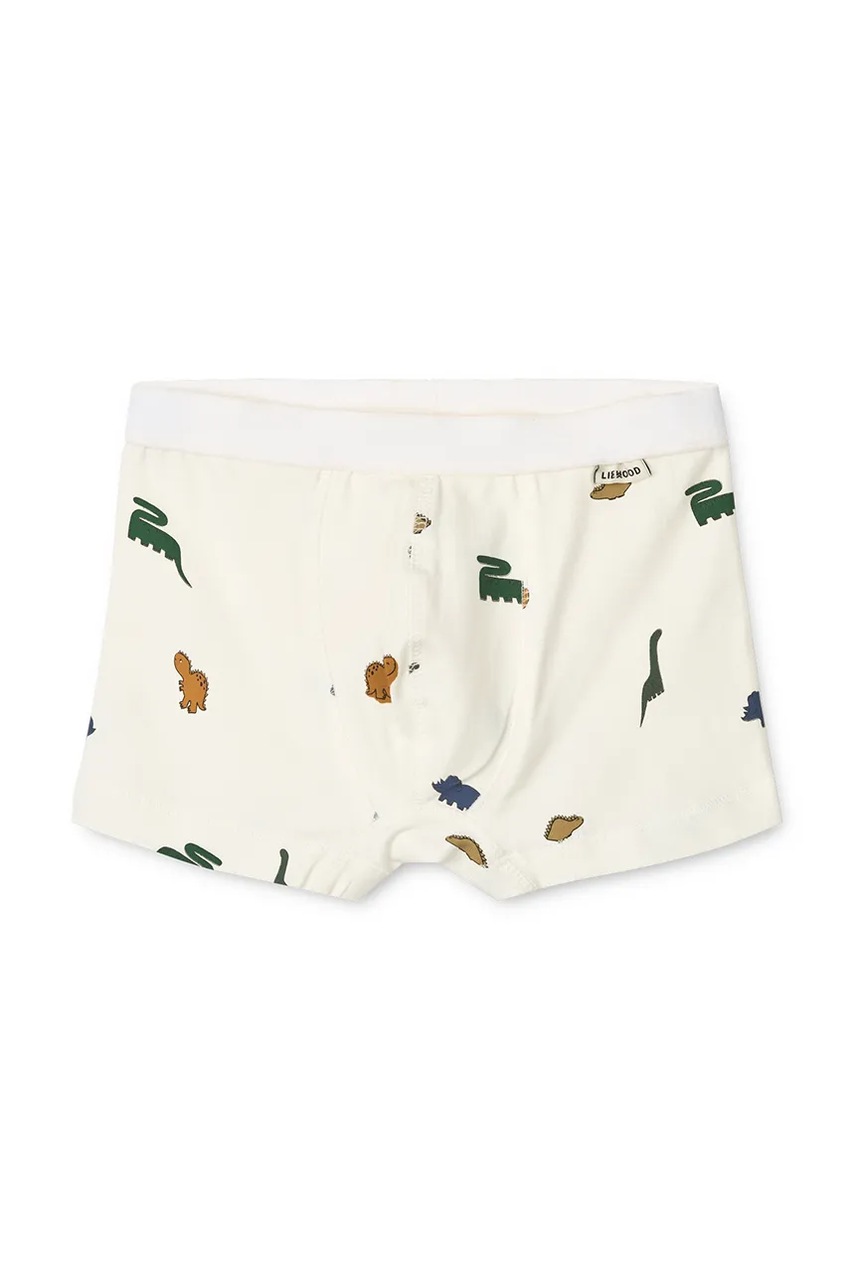 Детские хлопковые боксеры Liewood Marvin Boxers 3 шт цвет бежевый LW20283