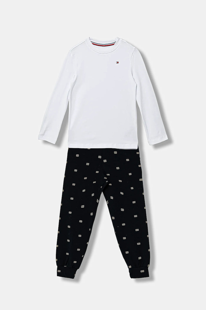 Levně Dětské pyžamo Tommy Hilfiger 2-pack tmavomodrá barva, UB0UB00586