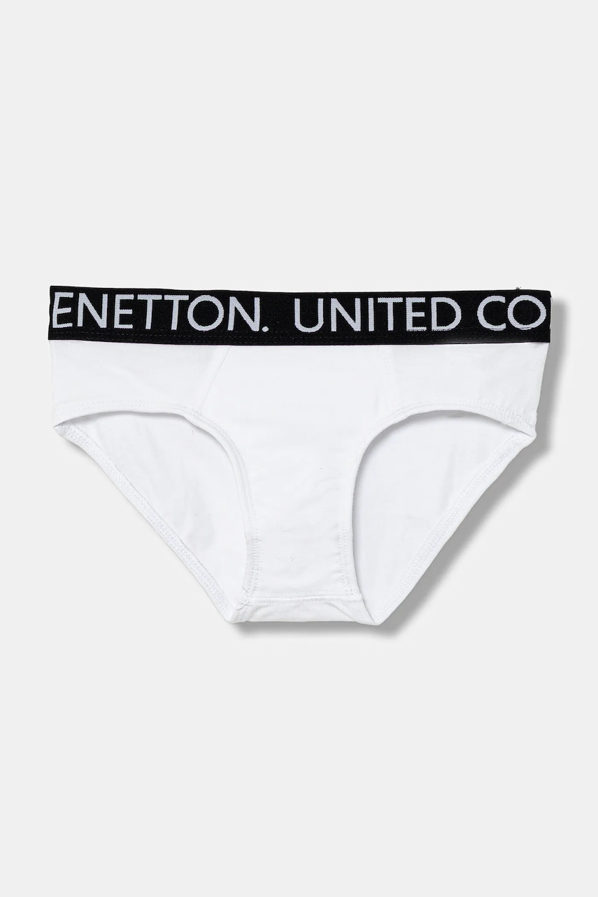 Детские трусы United Colors of Benetton 2 шт цвет белый 3OP80S484 Детские трусы United Colors of Benetton 2 шт цвет белый 3OP80S484