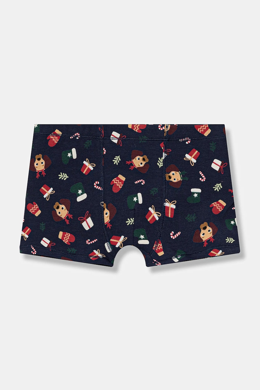 United Colors of Benetton boxeri copii culoarea bleumarin, 3MFE0X01K