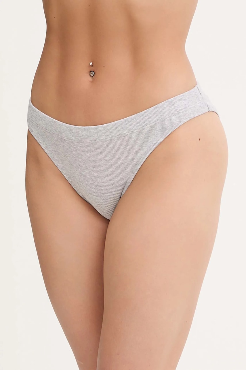 Samsoe Samsoe chiloți SANAOMI culoarea gri, F25100126