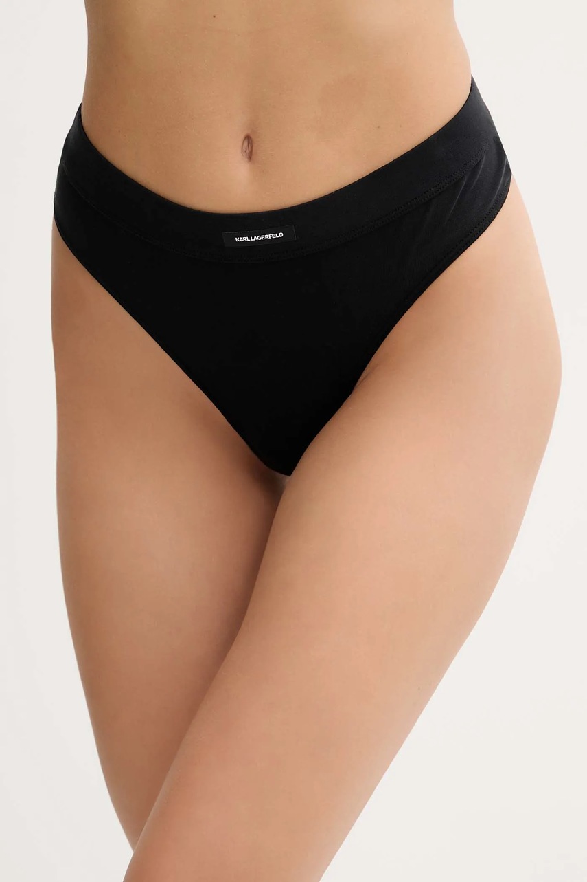 Karl Lagerfeld tanga culoarea negru, A1W47028