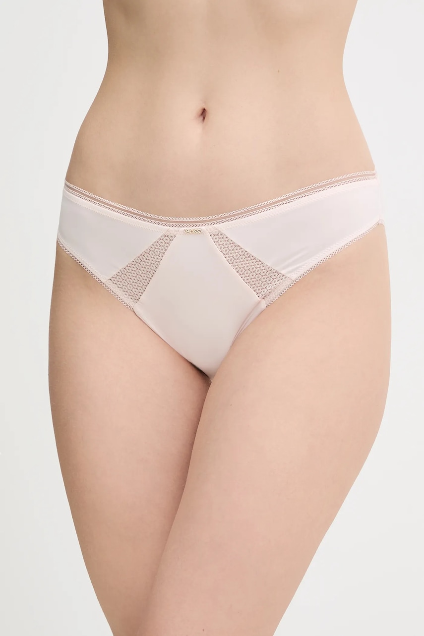 BOSS chiloți culoarea bej, 50545054