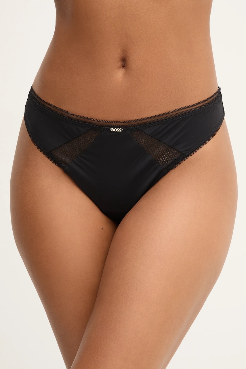 BOSS tanga culoarea negru, 50545055
