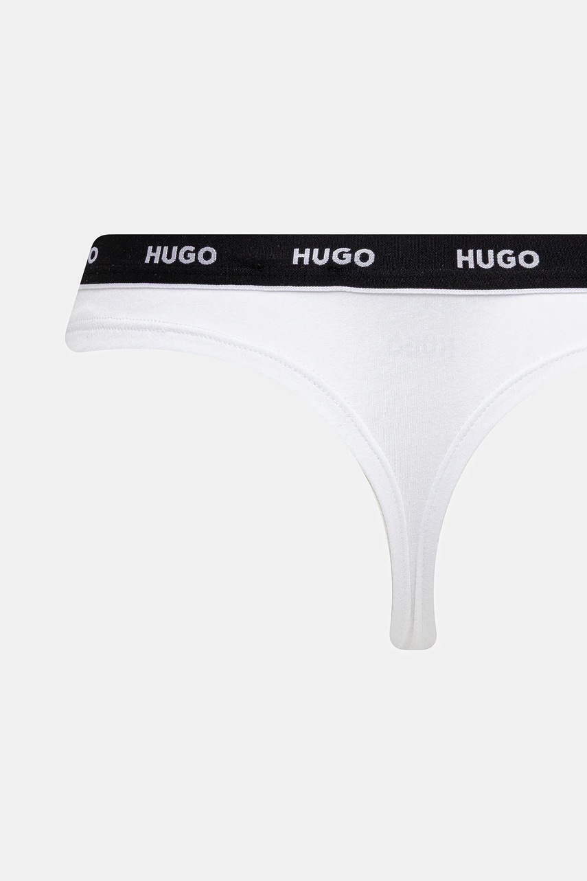 Tanga HUGO TRIPLET THONG STRIPE 3-pack (obrázek 7)