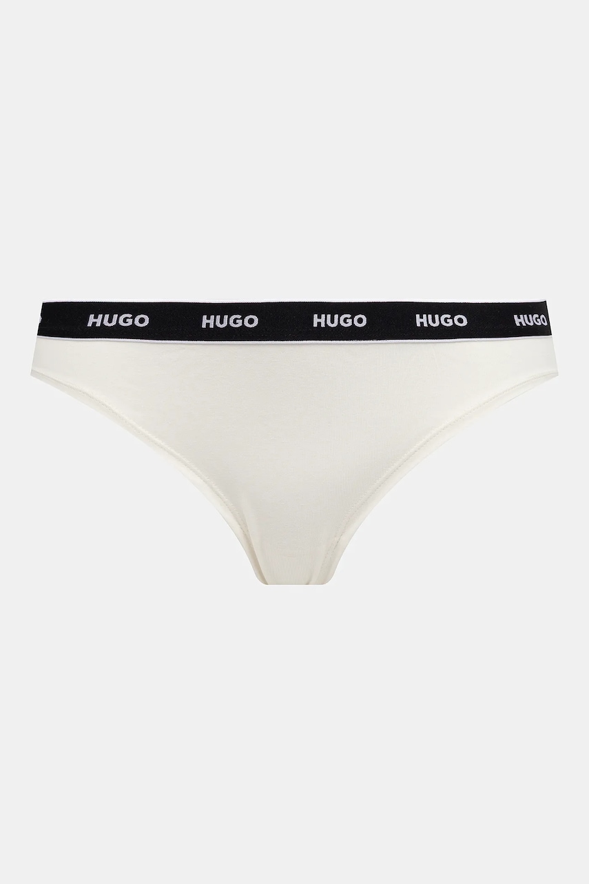 Nohavičky HUGO 3-pak TRIPLET BRIEF STRIPE