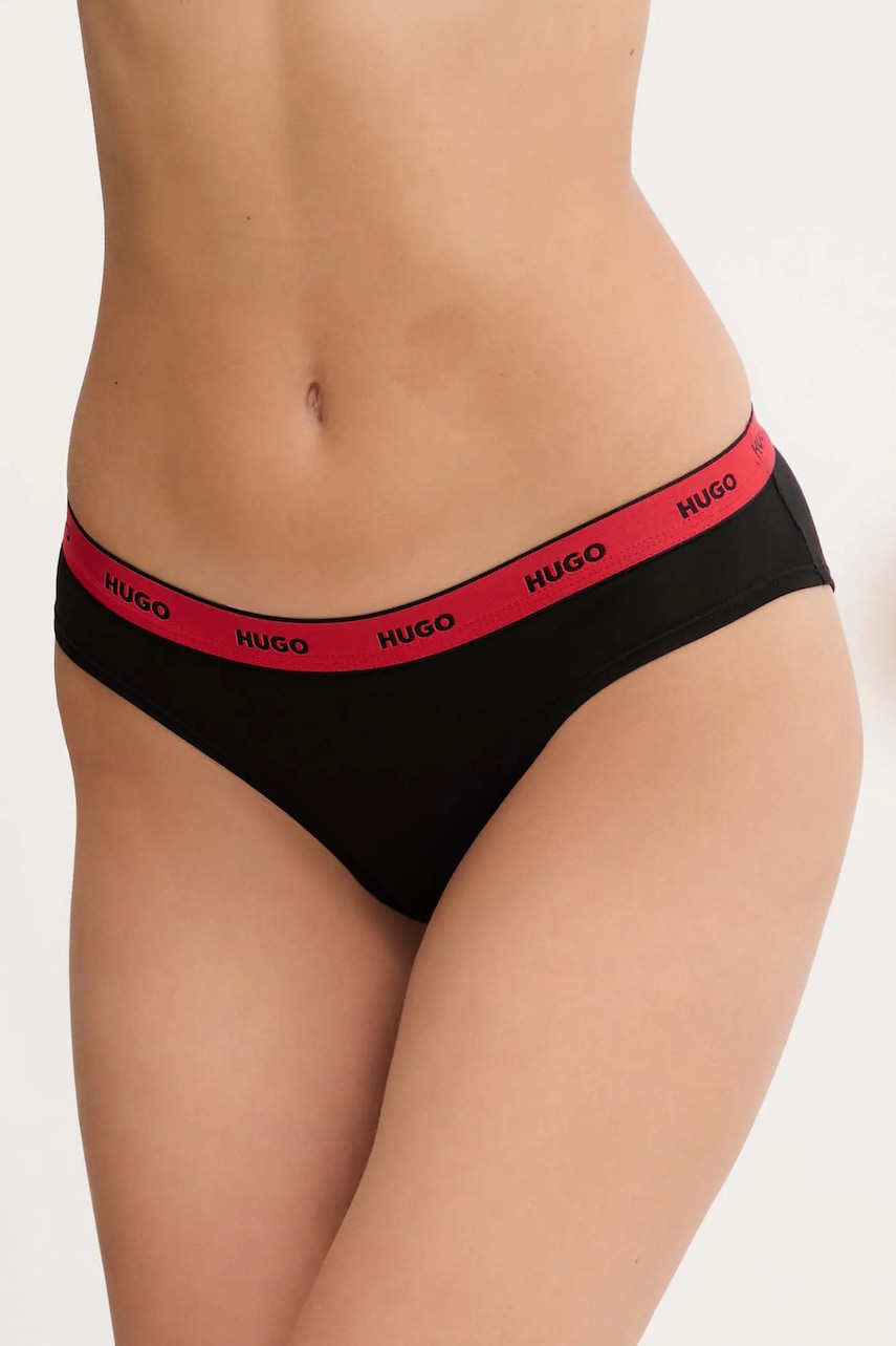 HUGO chiloți culoarea negru, 50545716