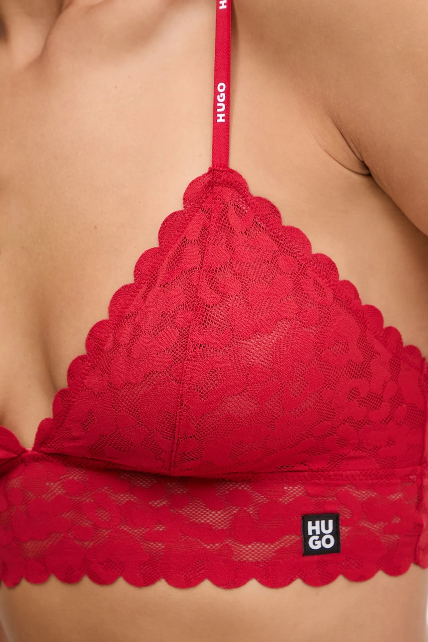 Podprsenka HUGO TRIANGLE LEO LACE