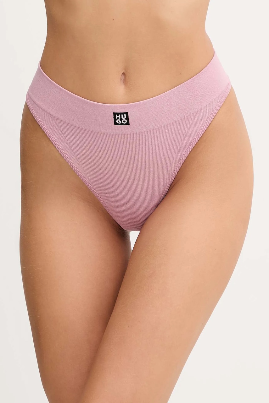 HUGO tanga culoarea bej, 50545746