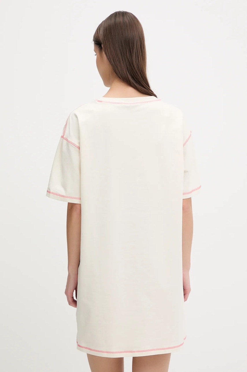 Ночная рубашка HUGO цвет бежевый 50544130