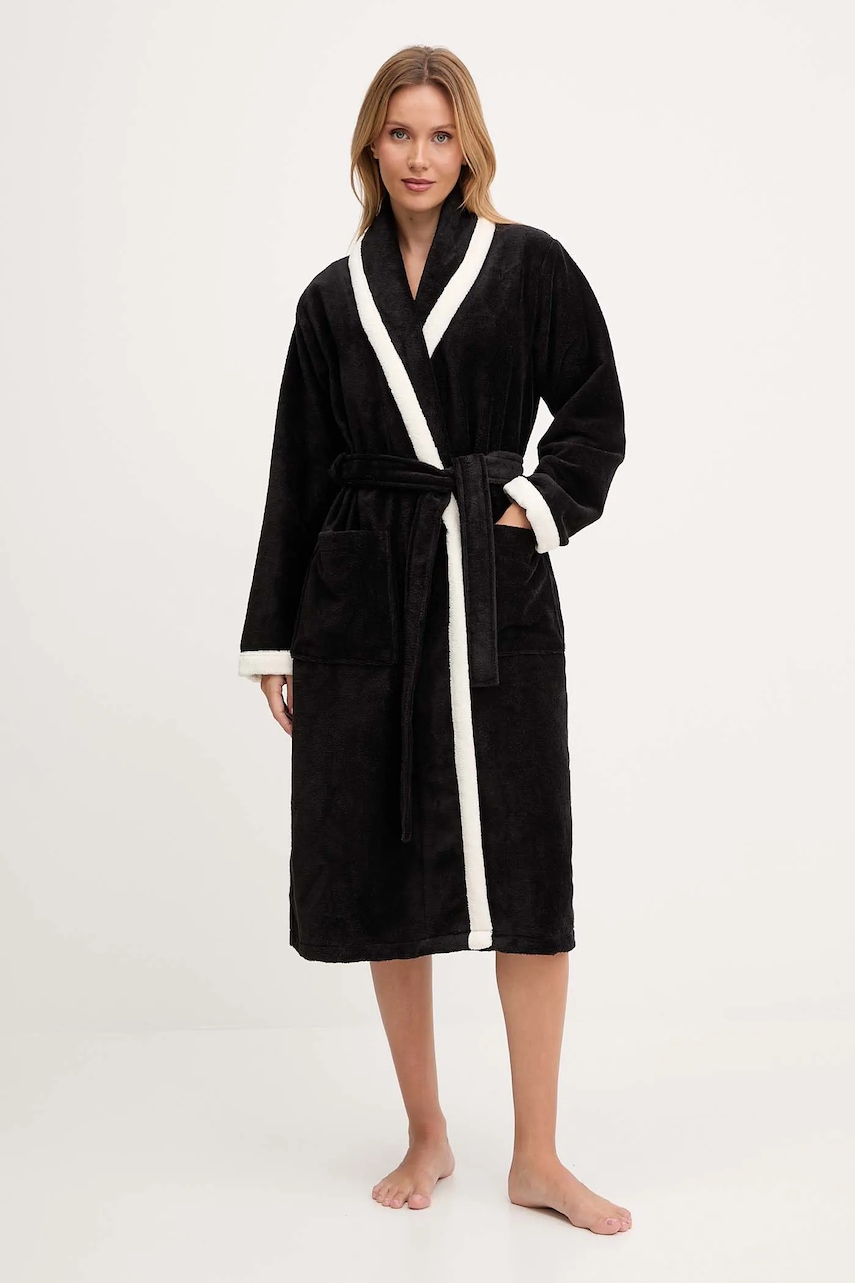 Chantelle halat RUBY culoarea negru, FN1AW5