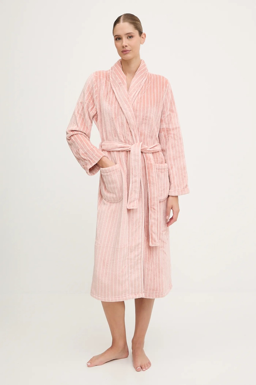 

Халат Chantelle TEDDY в бяло FN1030, Розов