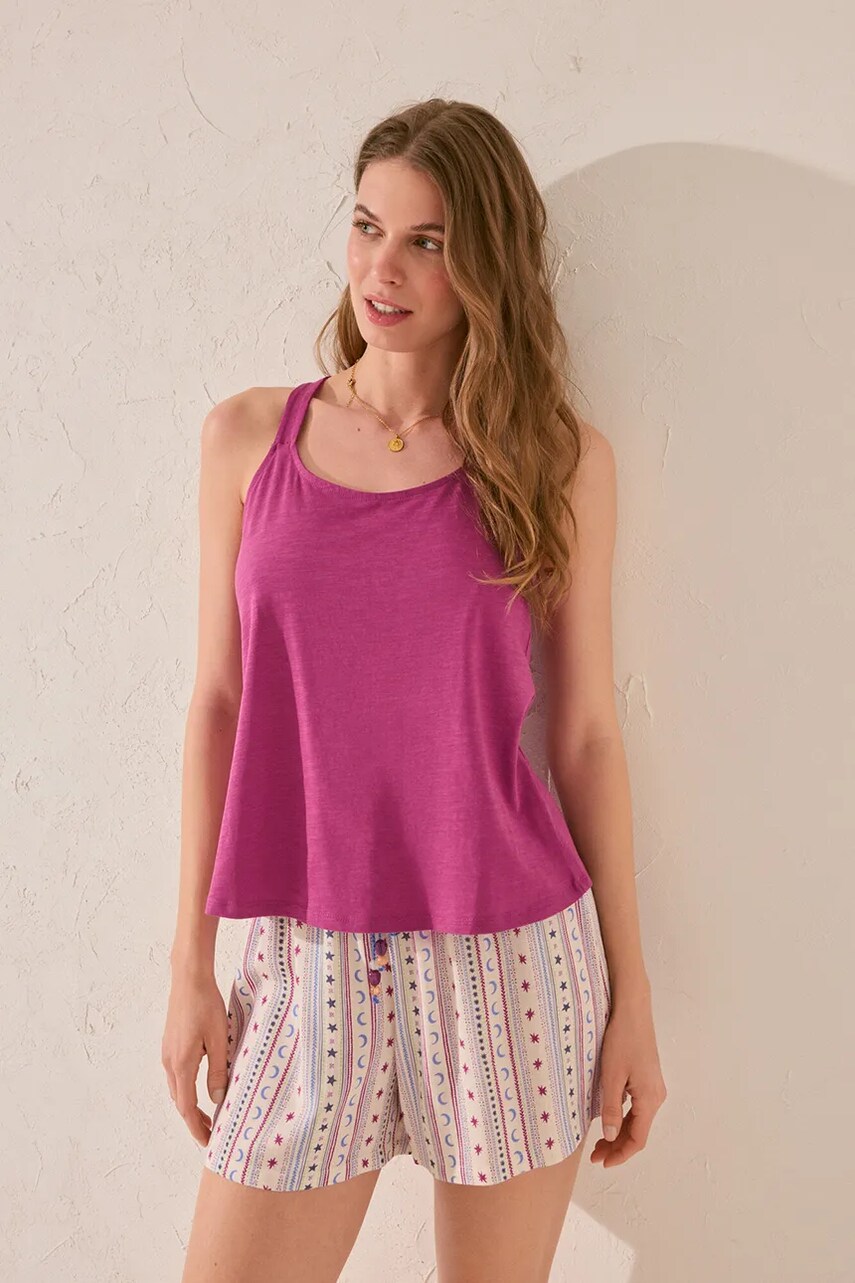 women'secret pijama culoarea alb, 3709676