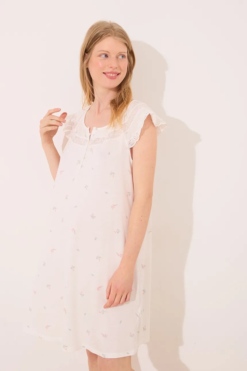 Ночная рубашка womensecret цвет белый 3639176