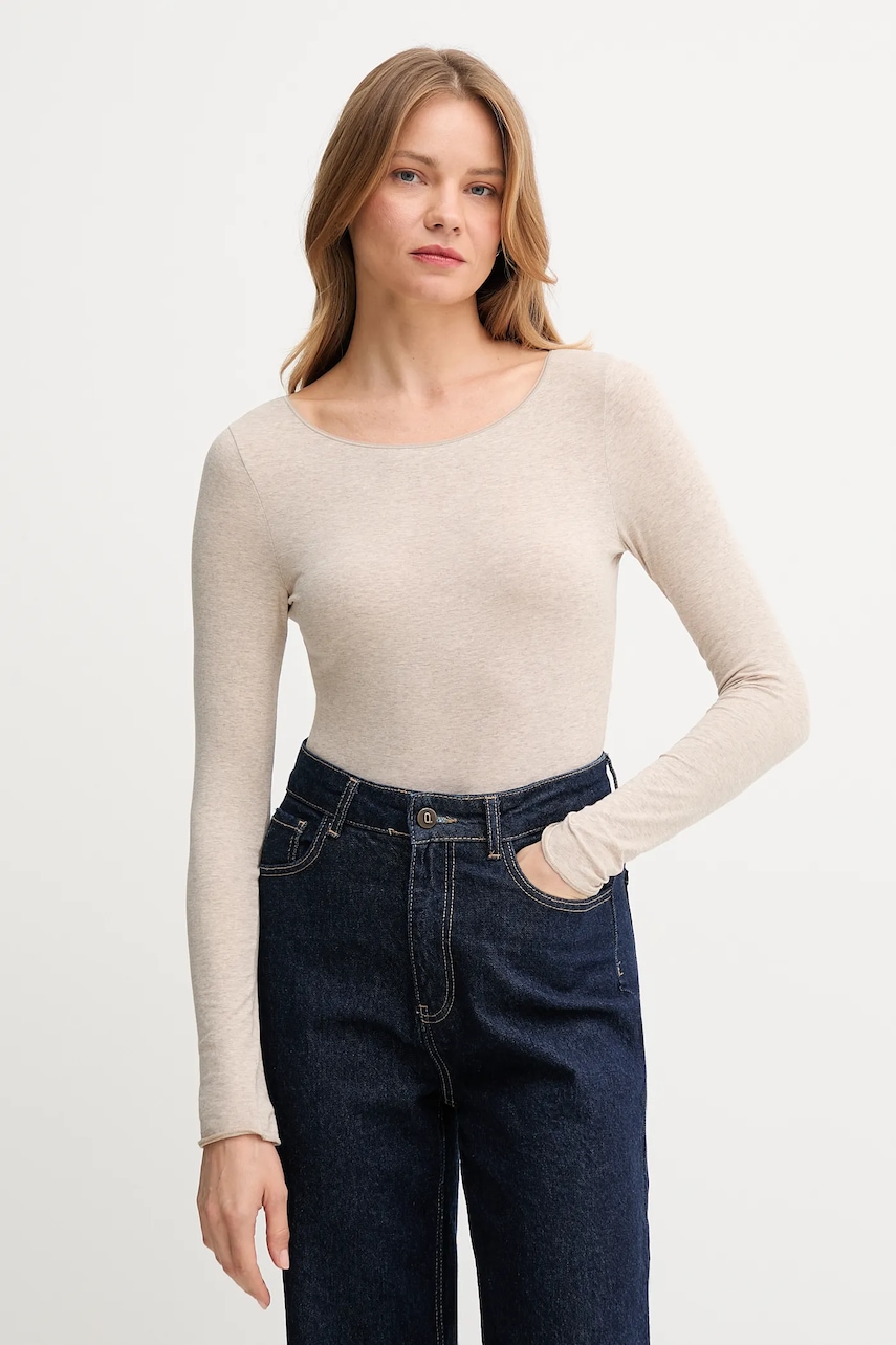 United Colors of Benetton body culoarea bej, 3ZQM3B003