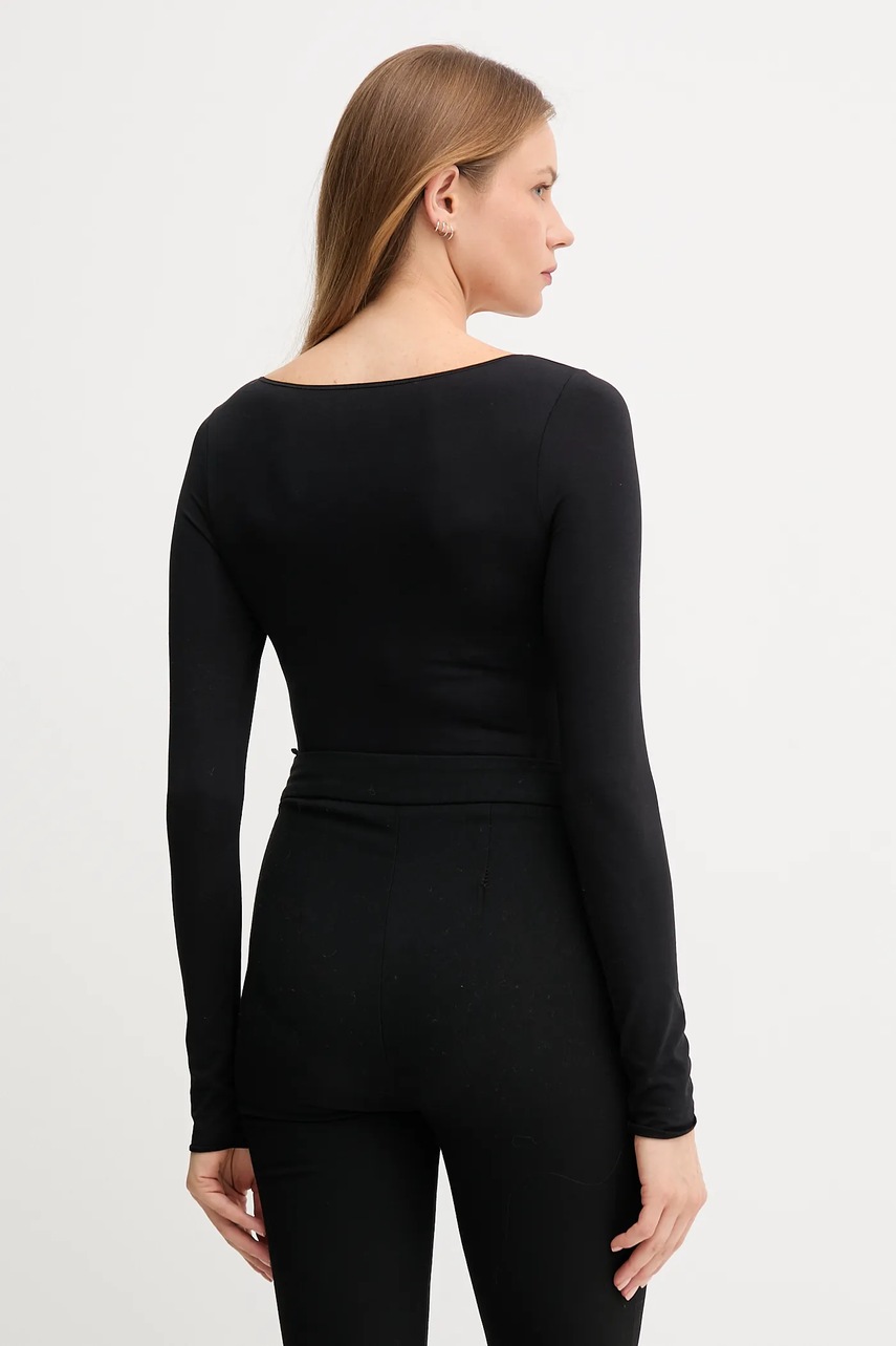 Боди United Colors of Benetton цвет чёрный 3ZQM3B003