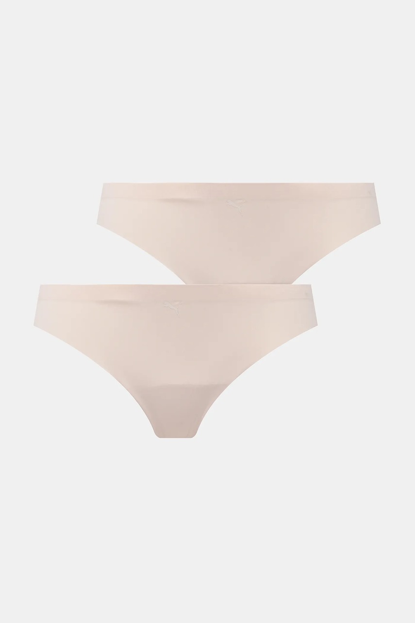 Puma tanga 2-pack culoarea bej, 935021