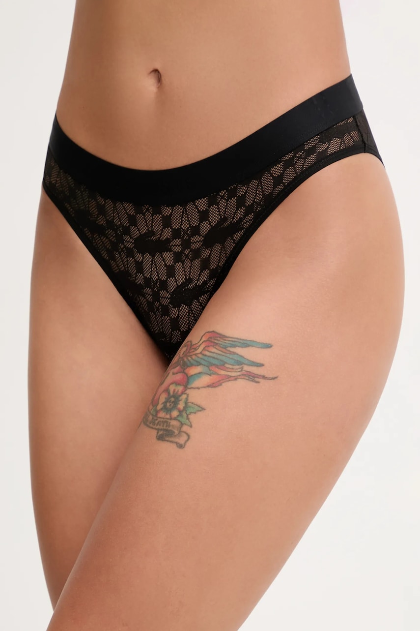 Lacoste chiloți culoarea negru, 8F1081