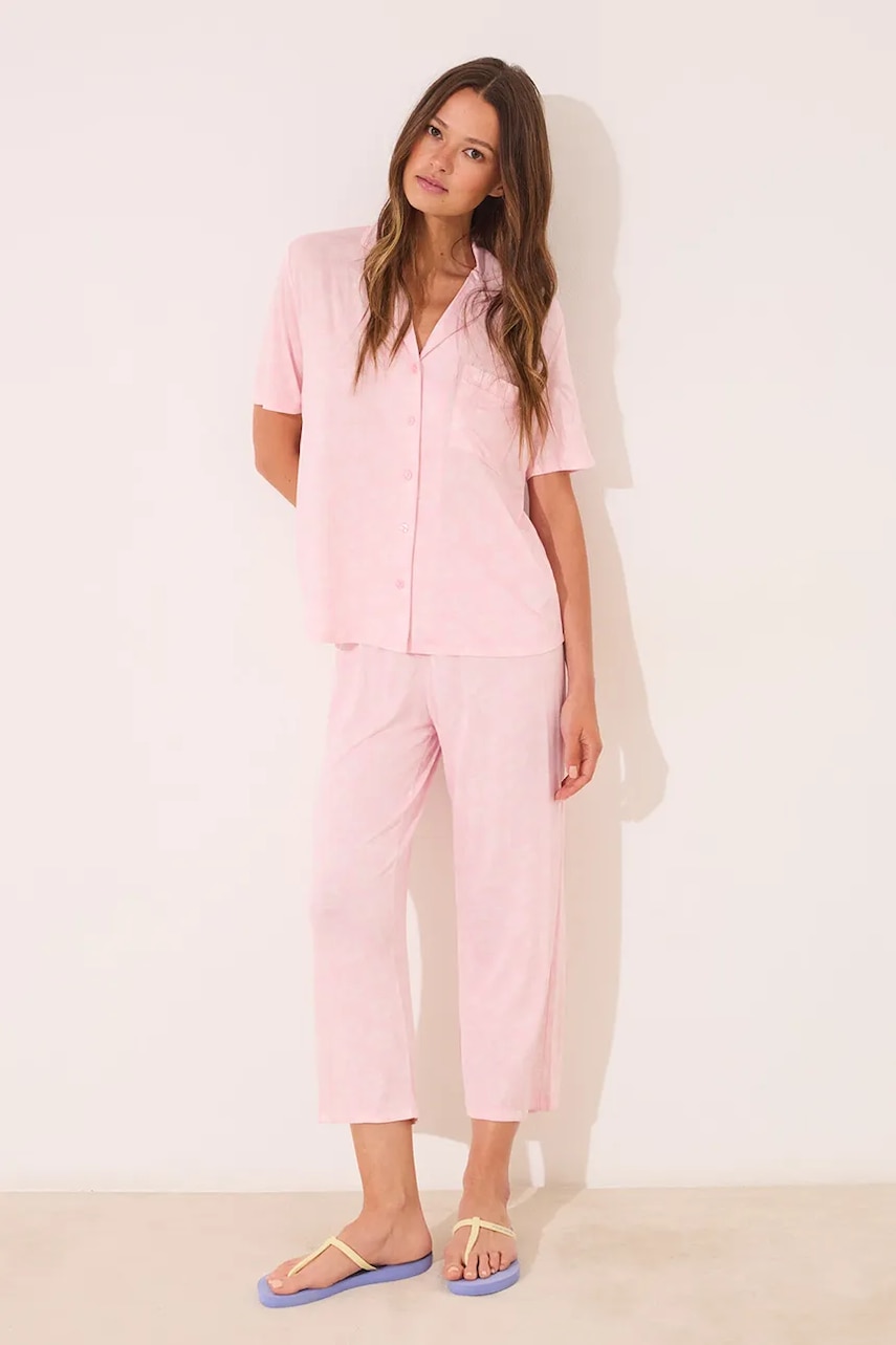 women'secret pijama culoarea roz, 4752521