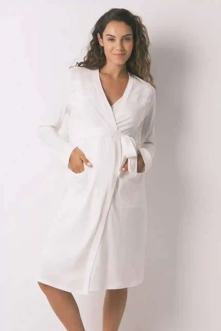 women\'secret halat culoarea alb, 2172316
