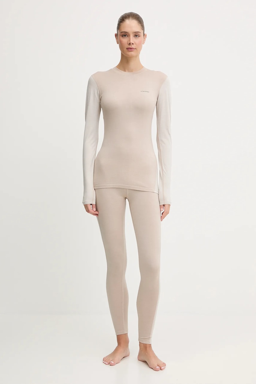 Levně Set funkčního prádla Viking Novena béžová barva, 500/27/9575