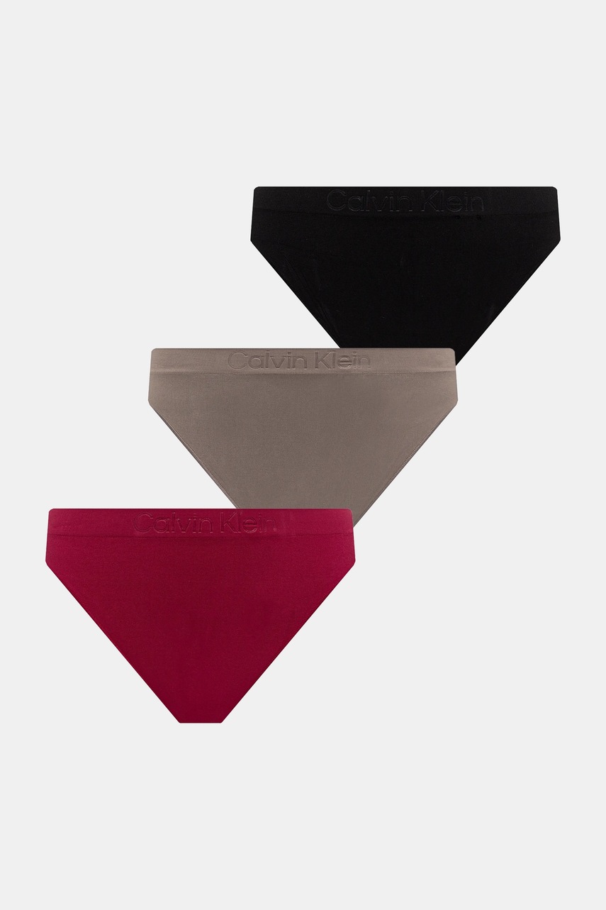 

Бикини Calvin Klein Underwear (3 чифта), Кафяв